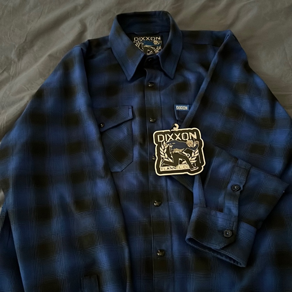 Mens medium Dixxon flannel limited Release Circle Pit